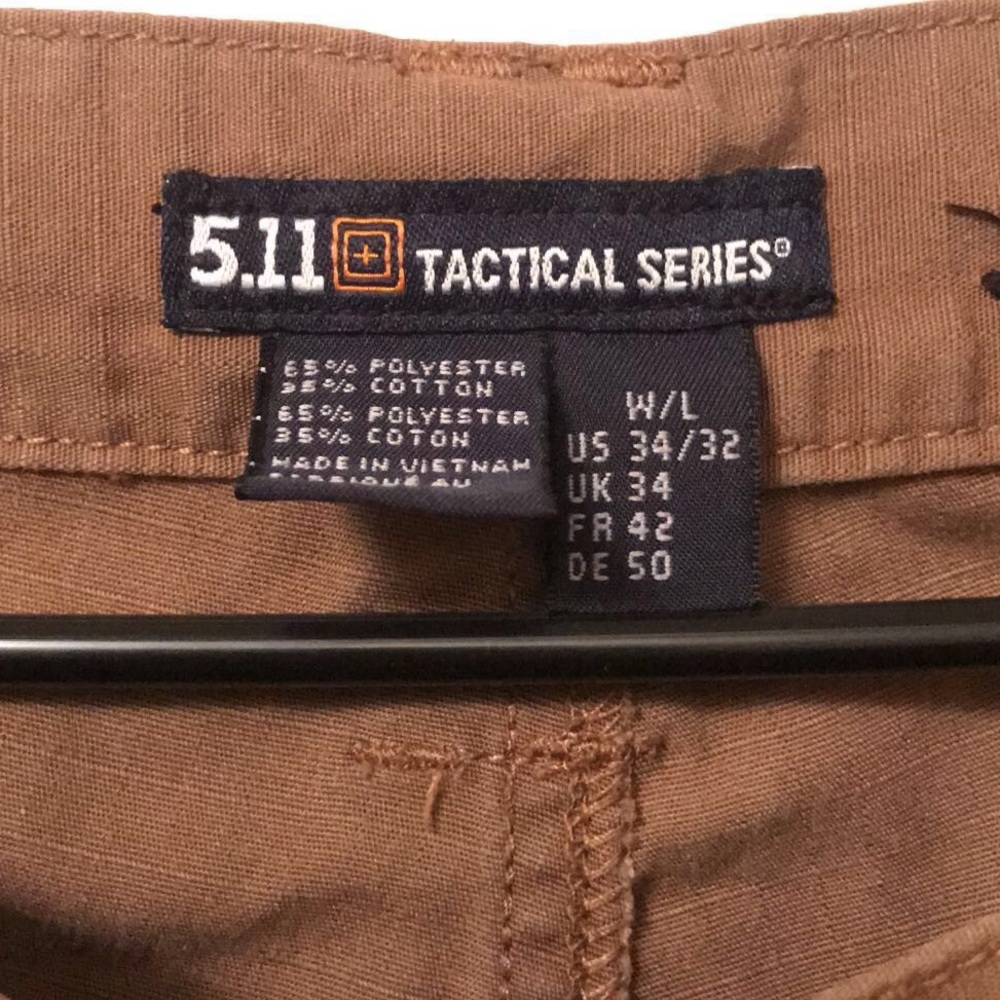 Tan 5.11 tactical pants